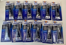 Black Silicone Adhesive Sealant - Waterproof, 3 oz. Tube - 12 Pack