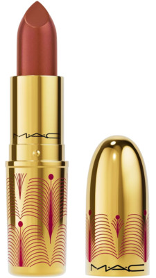 MAC Frost Lipstick BRUSHED IN BRONZE Limited-Edition, NIB