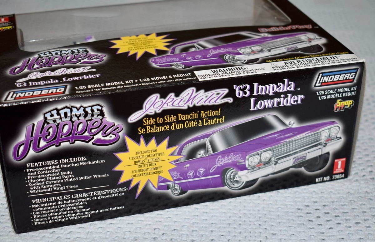 Homie Hoppers '66 Lowrider リンドバーグ Lindberg Homie Hoppers Joka Wild 1963 Impala Lowrider & 1/25