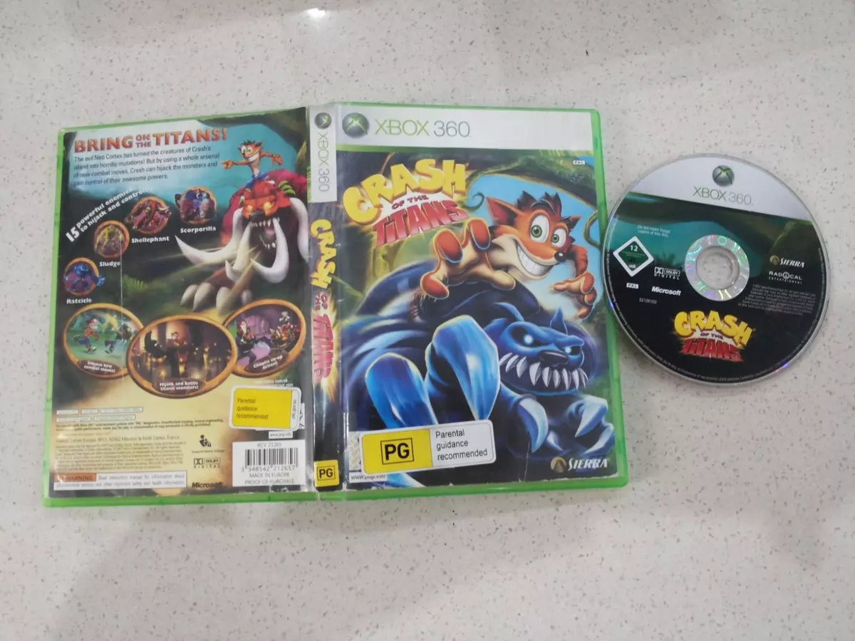 Jogo Crash Of The Titans Xbox 360