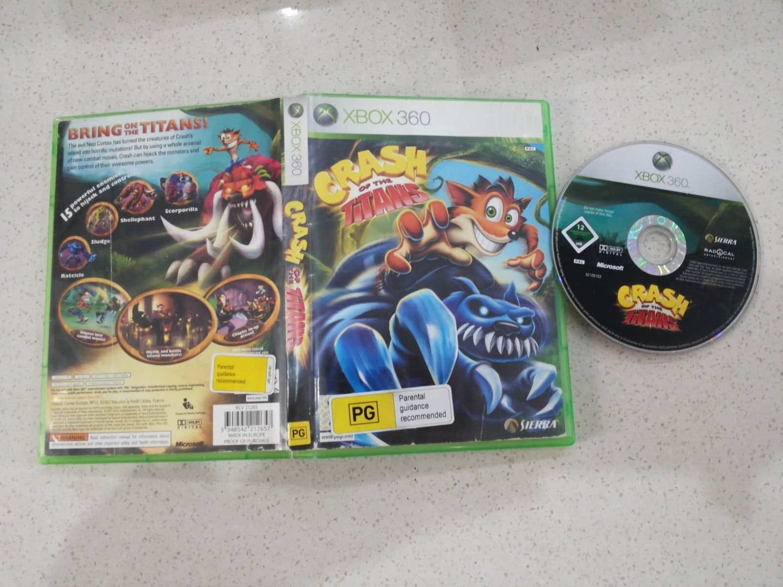 Crash of the Titans - Xbox 360 Desbloqueado