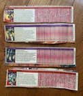 Transformer Vintage G1 Transformers TECH SPECS File Cards Megatron Mirage Skids