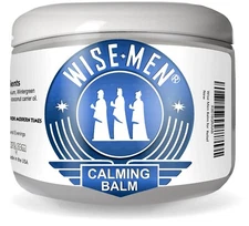 Wise Men Calming Balm - 4 fl oz Natural Essential Oil Remedy for Stress Relief