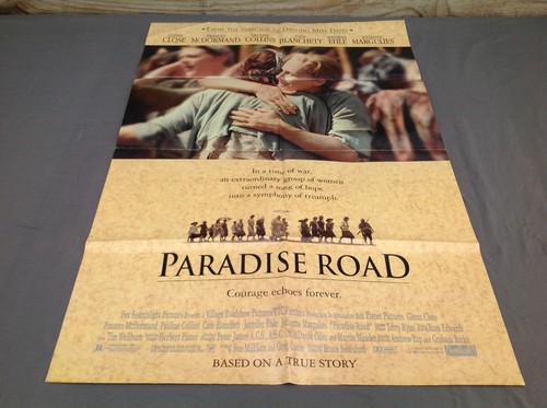 1997 Paradise Road Original Movie House Full Sheet Poster