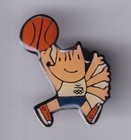 RARE PINS PIN'S .. OLYMPIQUE OLYMPIC BARCELONA 1992 COBI TEAM BASKET BALL ~24