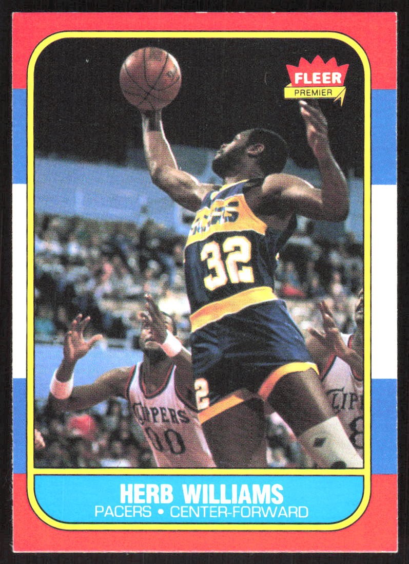 5725H 1986-87 Fleer #125 Herb Williams
