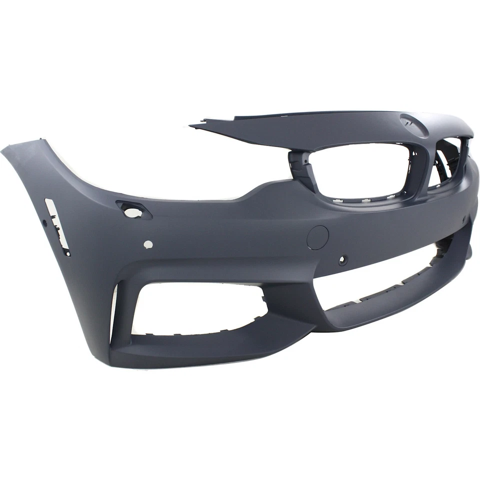 Front Bumper Cover For 14-16 BMW 428i 435i Primed with M Sport Package BM1000344 - Image 3 of 4