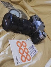 cannon ae-1 camera With Vivitar series 1 macro 67mm