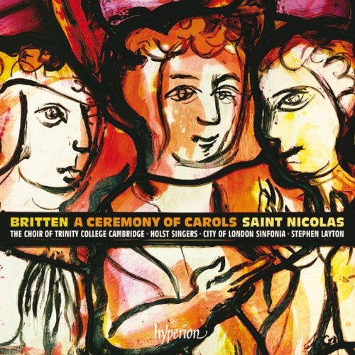 Choir Of Trinity Col - Britten A Ceremony Of Carols/Saint Nicolas - - G1398Z-image