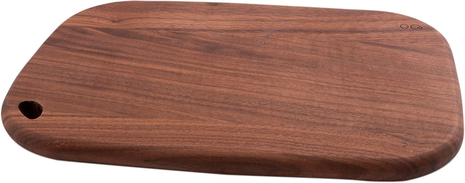 Tagliere in Legno Di Noce, Perfetto per Servire Snack E Formaggi, 30 X 17 Cm - 1