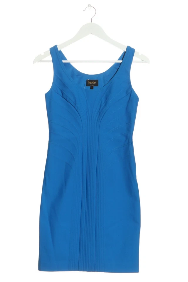 LAUNDRY BY SHELLI SEGAL Robe fourreau Dames Robe T EU 34 bleu style décontracté - Photo 4/4