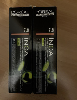 L'Oréal Professionnel INOA Haarfärbemittel Creme 7.8 ammoniakfrei 2x