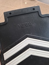 Pair Chevron Wegu Mudflaps Vw Split Oval Bug Bus Porsche 356 Accessory Nos Pair Chevron Wegu Mudflaps Vw Split Oval Bug Bus Porsche 356 Accessory Nos