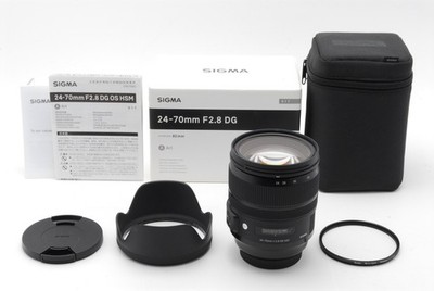 [Almost Unused] SIGMA 24-70mm f2.8 DG OS HSM ART 017 Lens For Canon EF Japan