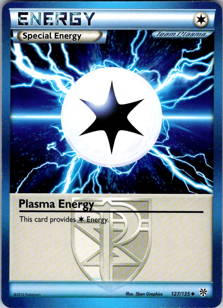 Plasma Energy (Team Plasma) 127/135 Uncommon Plasma Storm NM