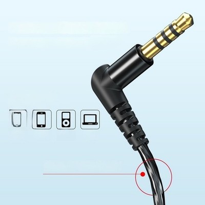 Secure Fit In Ear Kopfhörer mit Bass Boost und 9D Sound für den mobilen Einsat
