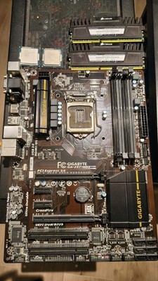 Mainboard gigabyte ga z87 hd3 Corsair DDR3 xilence Lüfter Intel Pentium i3 4170