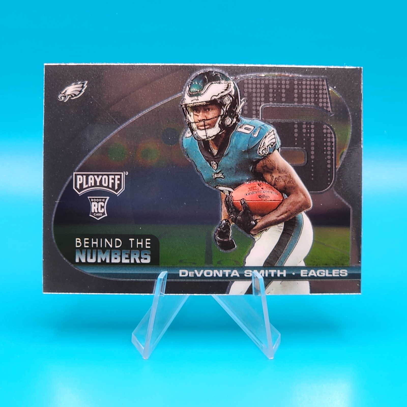 2021 Panini Playoff - Behind the Numbers Devonta Smith #BTN-DSM (RC)