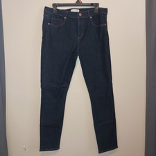 LOFT New Modern Skinny Jeans Dark Wash Stretch Denim Women's Size 10