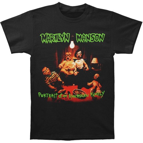 Marilyn Manson: Huele a niños - Camiseta Negra - España
