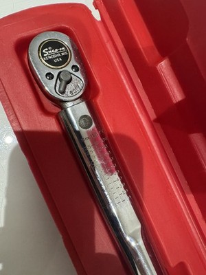 Snap-on QJR-2100B Drehmomentschlüssel 3/8 Antrieb USA Snap On Vintage Sammlung