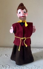 Dresdner Künstlerpuppe Handpuppe Jäger Fa. Expertic DDR Neuw.