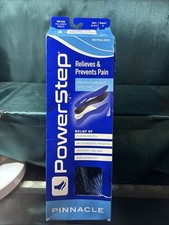 Powerstep Pinnacle Orthotic Insoles Size: G - M10-10.5 / W12 Mens Womens