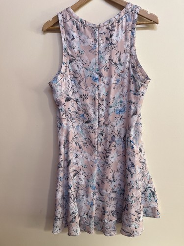 FOREVER NEW | Pink Floral Mini Dress | Size 14 - Picture 7 of 9