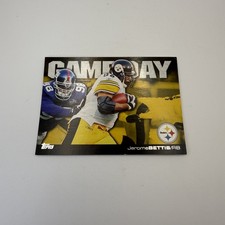 2011 Topps #GD-JB Jerome Bettis Game Day