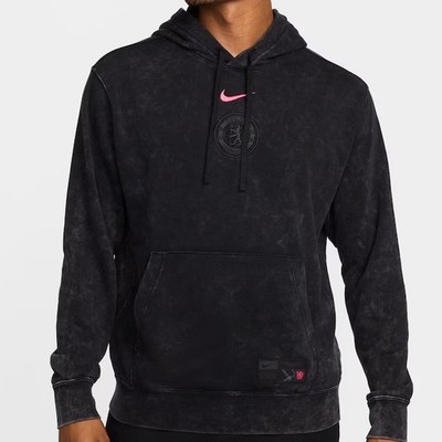 black and pink hoodie nike