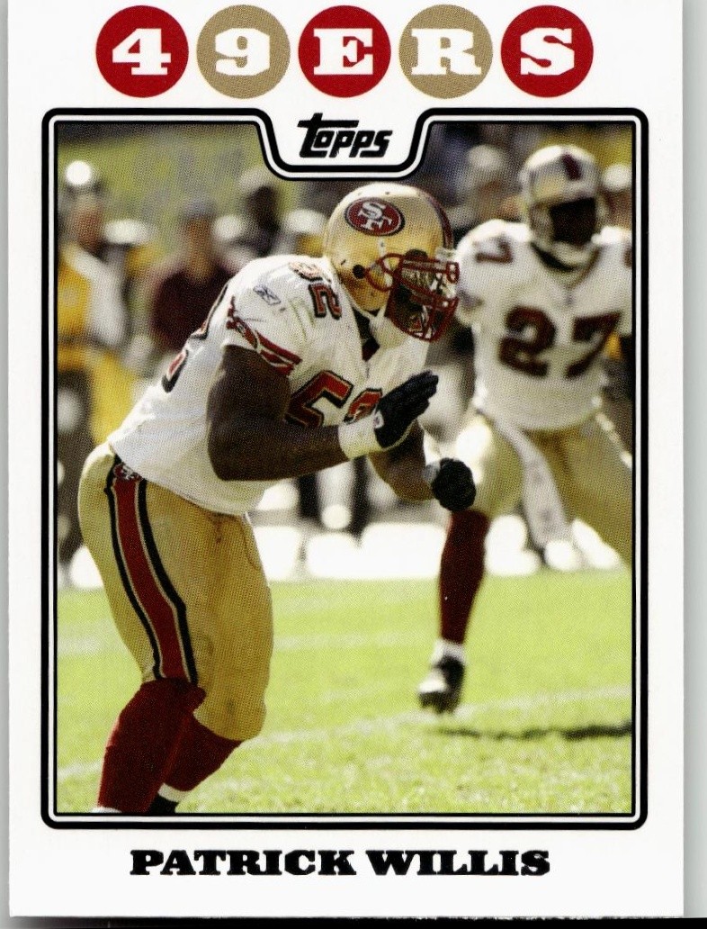 Patrick Willis 2008 Topps Football San Francisco 49ers