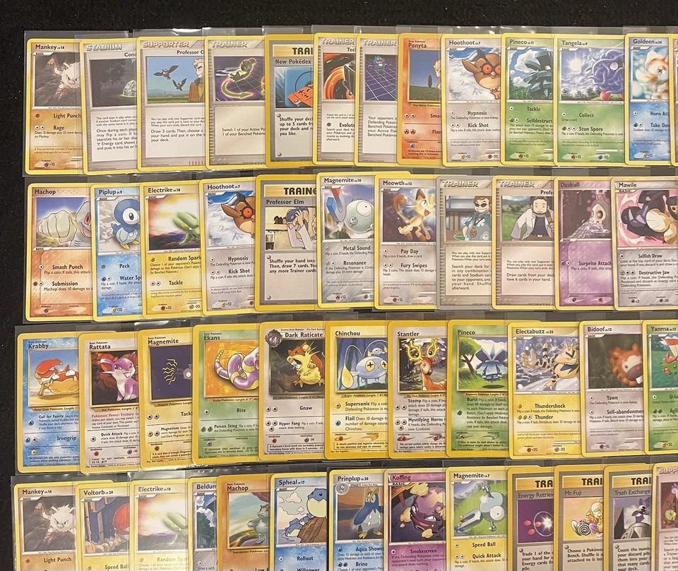 Pokémon Tcg Vintage Bulk Lot (60 NM/VLP) WOTC, Ex, D&P, Platinum, Neo - Image 3 of 4