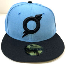 Omaha Storm Chasers MILB NE AC Alt 4 Fitted Hat Blue