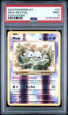 2016 Pokémon XY Evolutions #53 Mew - Reverse Foil (PSA 9 MINT)