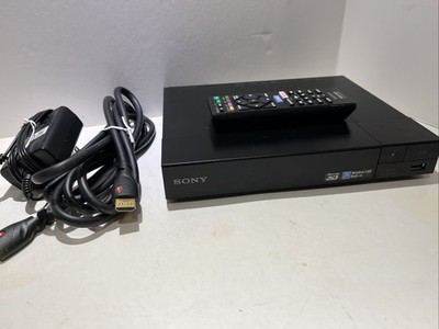 SONY BDP-S5500 Streaming 3D Blu-ray Disc DVD Player Built-In Wi-Fi (WITH REMOTE)
