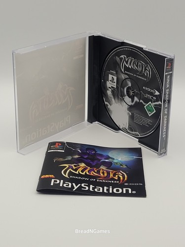Ninja Shadow of Darkness Ps1 Playstation 1 CIB -Sammlerzustand- - Bild 3 von 3