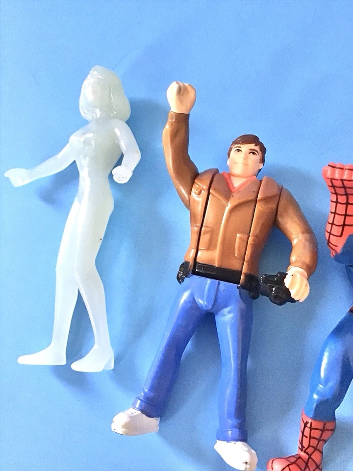 Lote de figuras de Spider-Man Carnage Mary Jane Watson Peter Parker de colección Foto 2 de 4