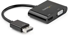 StarTech DisplayPort to HDMI VGA 4K 60Hz Adapter DP2VGAHD20