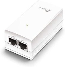 TP-Link TL-POE2412G 24V Passive PoE Injector - Gigabit Ports - Wall Mount