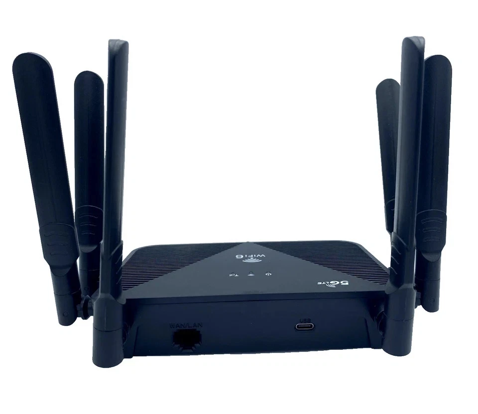 ROUTER 4G/5G LTE CPE WiFi 6 DA 600 MBPS MODEM WIRELESS CON SLOT SIM A 6 ANTENNE - Image 4 of 4