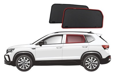 Genuine SNAPSHADES Car Rear Window Shades for Volkswagen Taos/Tharu (2018-Pre...
