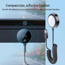 Bluetooth Car AUX Hi-Fi Stereo Audio Adapter Wireless Receiver FM Transmitter c