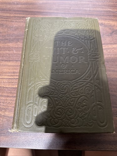 1911 The Wit and Humor of America Vol V Mars(5) by Wilder - Antique Hardcover - Picture 1 of 3