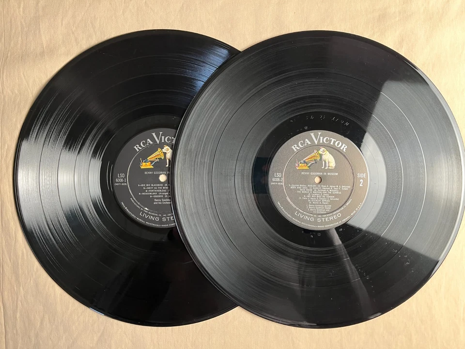 BENNY GOODMAN In Moscow 1962 Vinyl 2xLP RCA Victor LSO-6008 - VG+ - Image 4 of 4