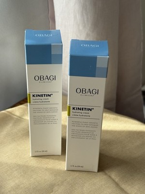 NIB SEALED Obagi Clinical KINETIN+ Hydrating Moisturizing Cream 1.7 oz (2-pack)
