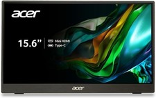 Portable Monitor Acer PM161Q (15.6"/1080p/60Hz/IPS/USB-C/MiniHDMI/Ultralight)