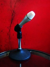 Vintage 1990's Shure SM-63 dynamic microphone Low Z w accessories E.V 635A  7