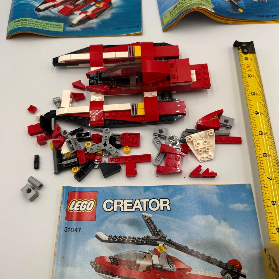 Lego Creator #31047 3 in 1 Set Almost Complete with Instructions - Image 3 of 4