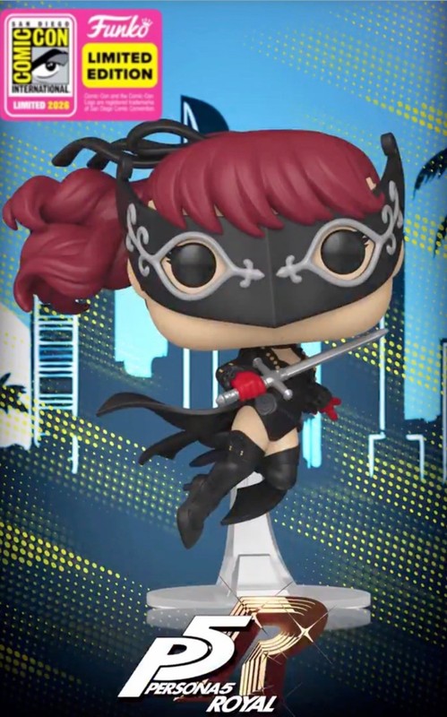 SDCC 2026 Funko Pop! Persona 5 Violet Grail Pop Official Sticker Pre Sale