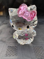 Swarovski Crystal Hellow Kitty with Pink Bow (1096877)